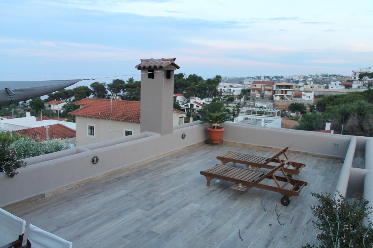 Sea View Apartment 15 Min From Athens Airport Неа-Макри Экстерьер фото